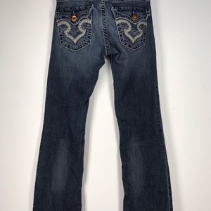 Big Star Sweet Boot Ultra Low  Cut Jeans Medium Wash Size 26R